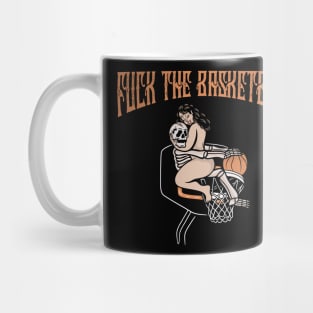 Basketball skull Mug